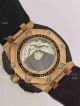 Copy Audemars Piguet Watch Black Dial Black Rubber Yellow Gold  (8)_th.jpg